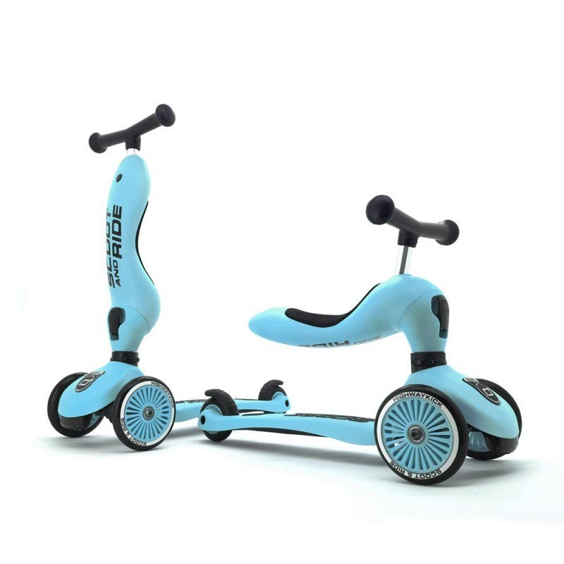 Patinete 2 en 1 Highwaykick One Blueberry Azul
